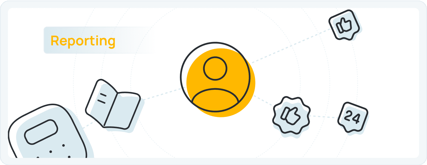 Reporting System illustration